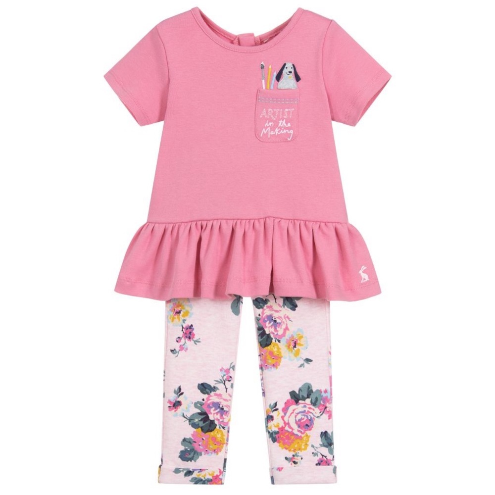 LAST CHANCE! Joules “ Artist in the Making “ 2 Piece Set 12-18M